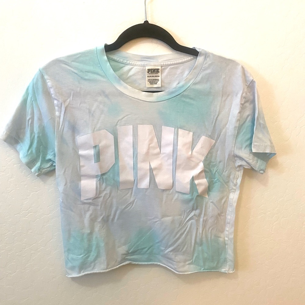 Pink crop top XS